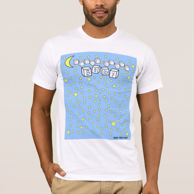 Night Night Baby Long- Sleep Tight T-Shirt (Front)