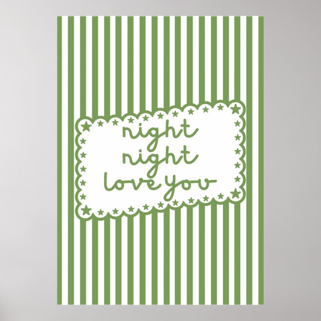 Night Night Love You Poster (Front)
