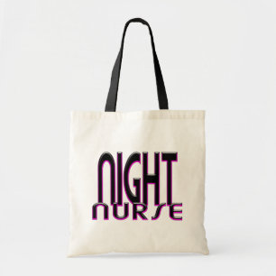 NIGHT NURSE PINK TOTE BAG