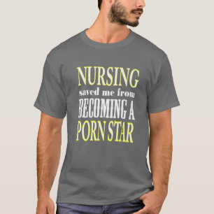 Night Nursing Saved Me From Becoming RN LPN CNA ER T-Shirt