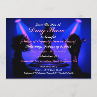 Night of a Thousand Divas Custom Invitations