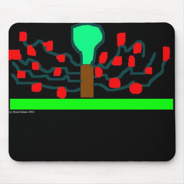Night of Apples Mouse Mat (Front)