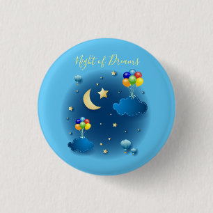 Night of Dreams 3 Cm Round Badge