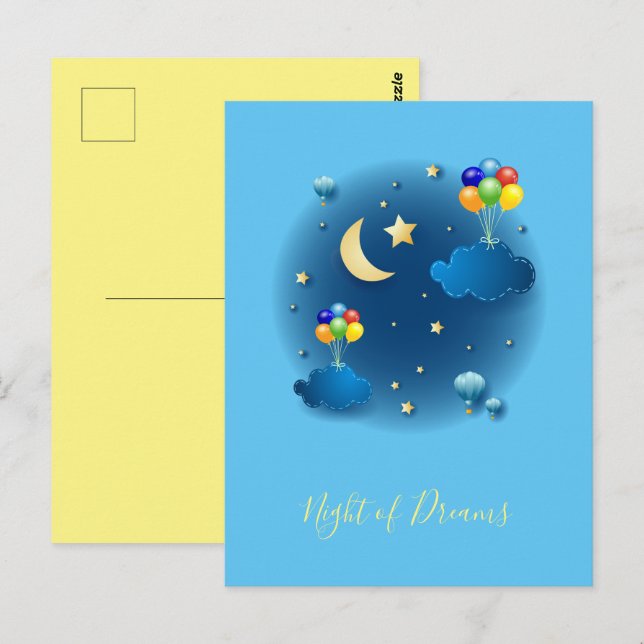 Night of Dreams Postcard (Front/Back)