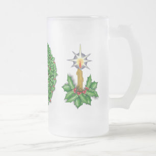 Night of Light Christmas Frosted Mug Tall