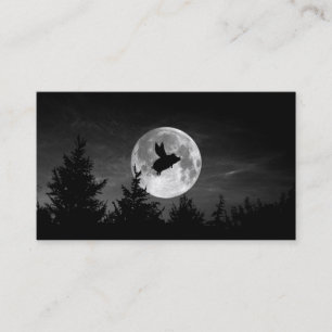 night of the flying pig business card