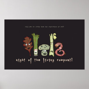 night of the living compost! poster