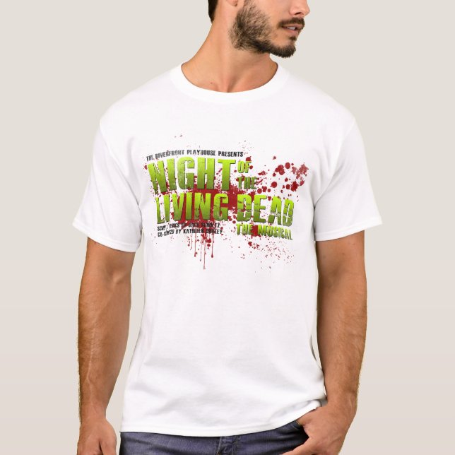 Night Of The Living Dead: The Musical LOGO T T-Shirt (Front)