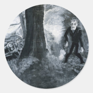 Night of the Living Dead: Zombie Classic Round Sticker