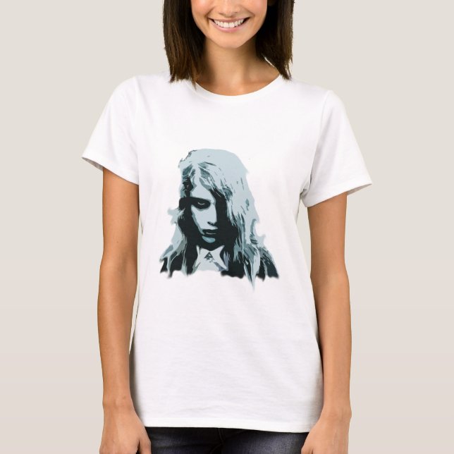 Night of the living zombie girl T-Shirt (Front)