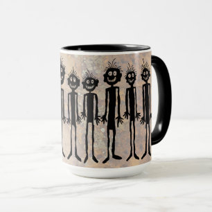 Night of the Walking Gigglers Petroglyph Mug
