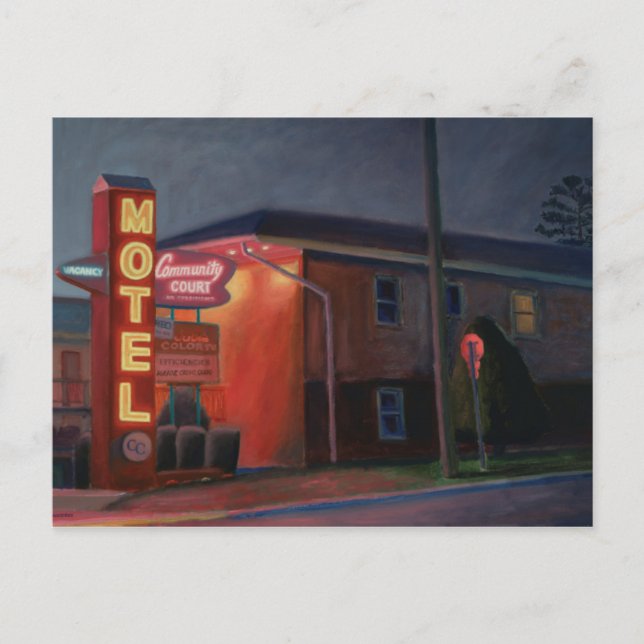 Night on Broadway 2003 Postcard (Front)