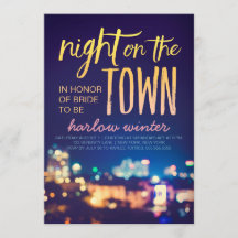 Night on the Town Bachelorette Party