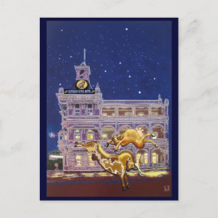 Night on the town - Rockhampton Postcard