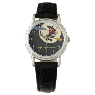 Night Operations funny customisable Watch