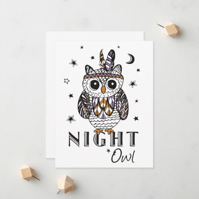 Night Owl Announcement (Front/Back In Situ)