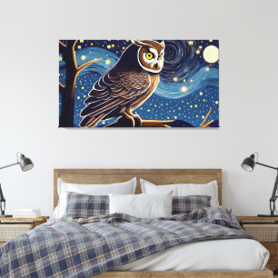 Night Owl Canvas Print