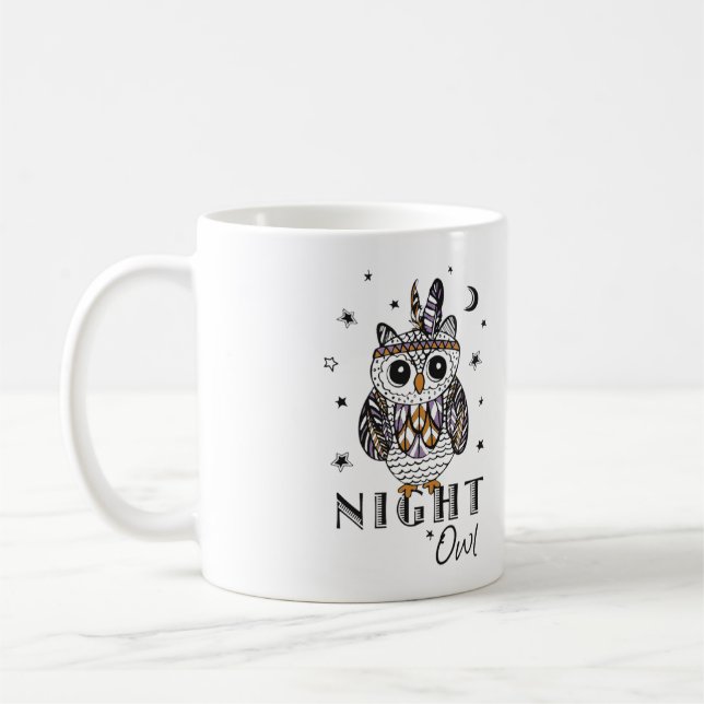 Night Owl  Coffee Mug (Left)
