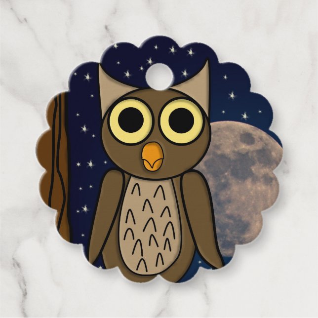 Night owl favour tags (Front)