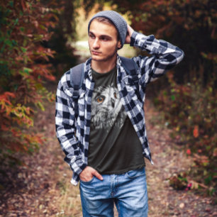 Night Owl Graphic Wild Bird T-Shirt