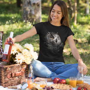 Night Owl Graphic Wild Bird  T-Shirt