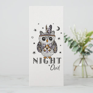 Night Owl Holiday Card