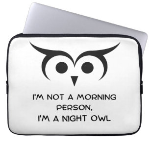 Night Owl Laptop Sleeve