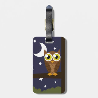 "Night Owl" Luggage Tag