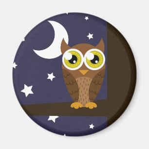 "Night Owl" Magnet