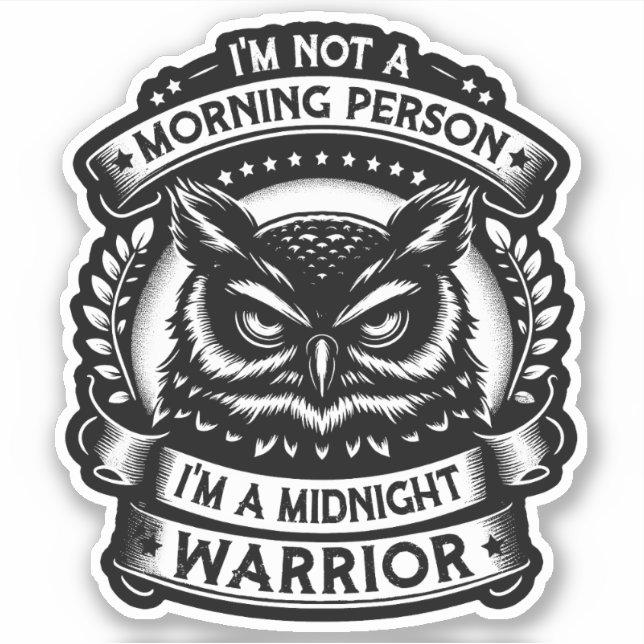  night owl - midnight Warrior (Front)