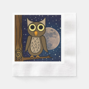 Night owl napkin