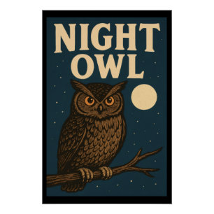 Night Owl Poster