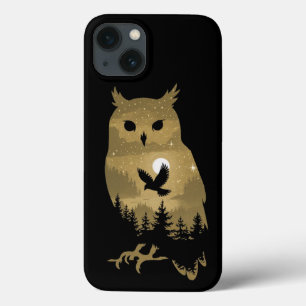 Night Owl Silhouette iPhone 13 Case