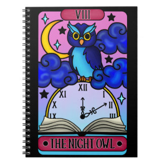 Night Owl Tarot Notebook