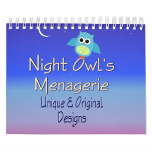 Night Owl's Menagerie Graphics Calendar