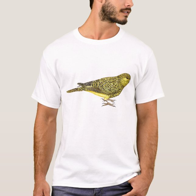 Night Parrot - Pezoporus occiddentalis T-Shirt (Front)