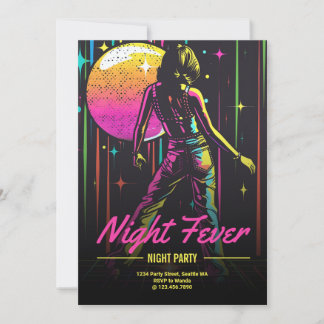 Night Part Invitation