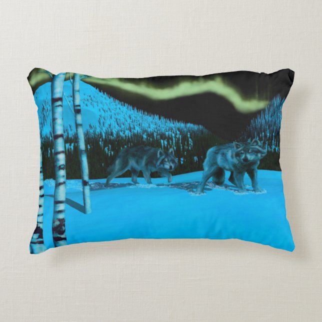 Night Patrol Decorative Cushion (Front)