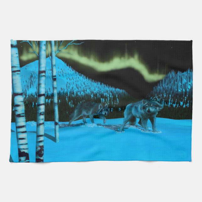 Night Patrol Tea Towel (Horizontal)