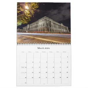 Night Photo 2024 Calendar World Famous Landscape