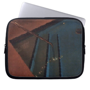 Night Pool Abstract Laptop Sleeve