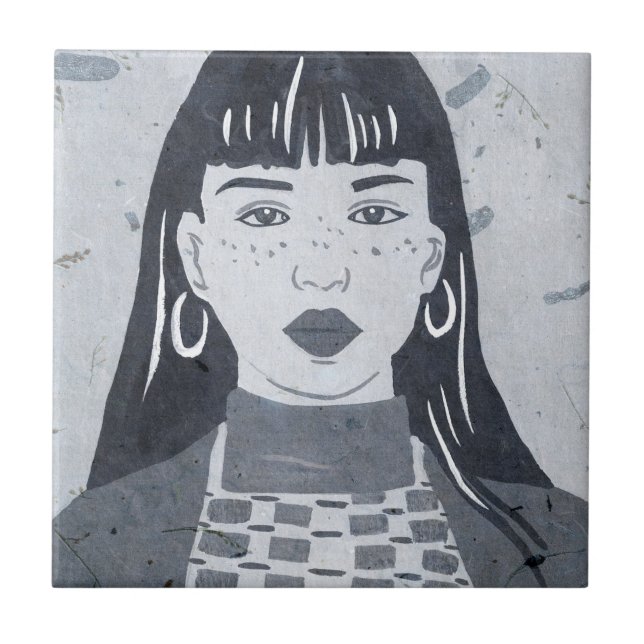 Night Portrait Tile (Front)