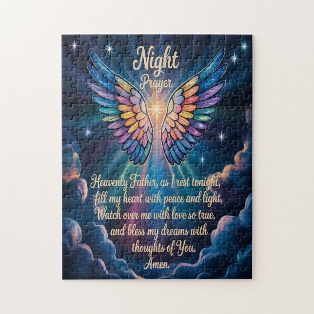 Night Prayer Bedtime Puzzle (Vertical)