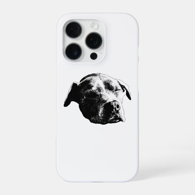 Night-Quiet Minimal iPhone Case (Back)