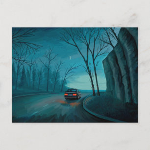 Night Ride Postcard