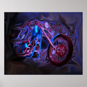 Night Rider Art Print