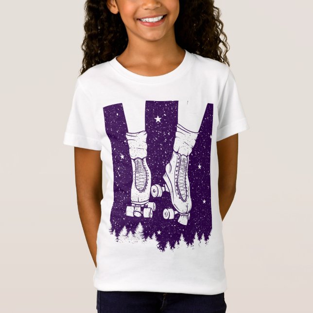 Night roller skater T-Shirt (Front)