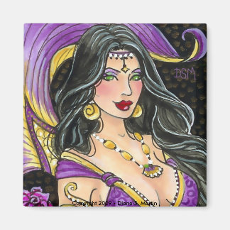Night Rose Magnet