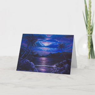 Night Sea Greeting Card