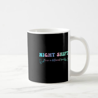 Night Shift Different Breed Stethoscope Nurse Rn  Coffee Mug